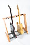 Red Oak 5 Space Folding Electric Guitar Stand 4 small
