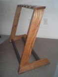 Red Oak 5 Space Folding Electric Guitar Stand 5 small