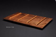 Magazine Box/Rack (Walnut/Pine) 2 small