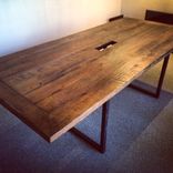 Hand Crafted Plank Table 3 small