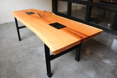 Live Edge Cherry Conference Table 2 small
