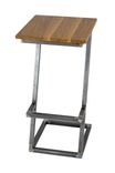 Wood And Steel Barstool 2 small