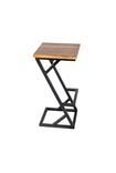 Heavy Duty Wood And Steel Barstool 1 small