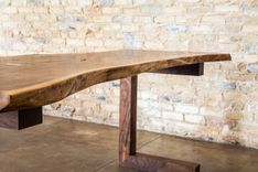 Walnut Live Edge Executive Desk 6 small