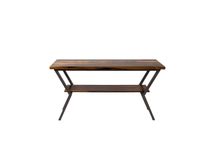 Modern Wood And Steel Console Table 1 small