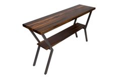 Modern Wood And Steel Console Table 2 small