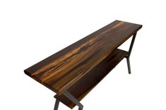 Modern Wood And Steel Console Table 3 small