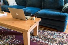 Red Oak Coffee Table 3 small