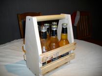 6 Pack Beverage Caddy/Tote 4 small