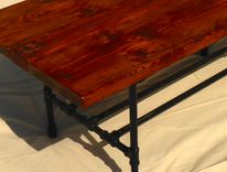 Urban Loft Style Coffee Table 4 small