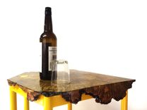 Live Edge Maple Burl End Table 2 small