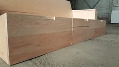 Modernist Maple Sofa Storage Frame 2 small