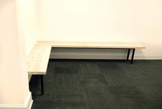 Steel + Poplar Benches 1 small