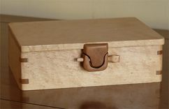 Birdseye Maple Ring Box 1 small