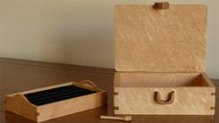 Birdseye Maple Ring Box 3 small