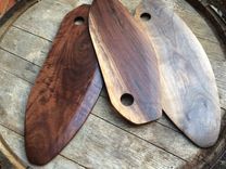 Wood Pizza Cutter / Serving Knife 1 small