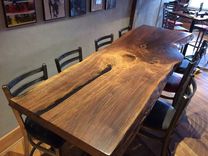 Slab Walnut Community Table 5 small
