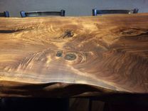 Slab Walnut Community Table 4 small