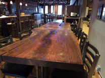 Slab Walnut Community Table 3 small