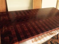 End Grain Sapele Or Mahogany Island Top 6 small