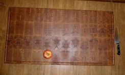 Ambrosia Maple End Grain Chopping Board, Butcher Block, Island 62 small