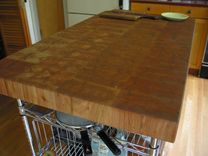 Ambrosia Maple End Grain Chopping Board, Butcher Block, Island 4 small