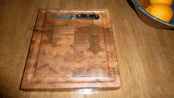 Ambrosia Maple End Grain Chopping Board, Butcher Block, Island 50 small