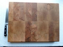 Ambrosia Maple End Grain Chopping Board, Butcher Block, Island 32 small