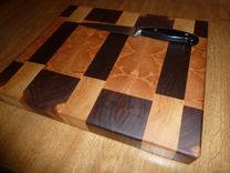 Ambrosia Maple End Grain Chopping Board, Butcher Block, Island 38 small