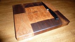 Ambrosia Maple End Grain Chopping Board, Butcher Block, Island 40 small
