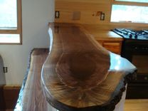 Walnut Slab Bar Tops, Counters 1 small