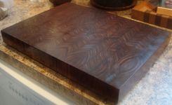 Walnut End Grain Chopping Board, Butcher Block, Island 20 small
