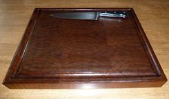 Walnut End Grain Chopping Board, Butcher Block, Island 8 small