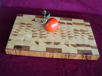 Hickory End Grain Chopping Board, Butcher Block, Island 21 small
