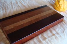 Patchwork Mixed Wood End Grain Chopping Board, Butcher Block, Island 9 small