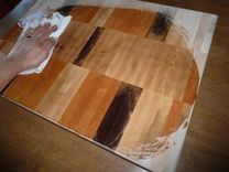Patchwork Mixed Wood End Grain Chopping Board, Butcher Block, Island 13 small
