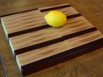 Patchwork Mixed Wood End Grain Chopping Board, Butcher Block, Island 6 small