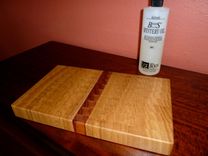 Patchwork Mixed Wood End Grain Chopping Board, Butcher Block, Island 11 small