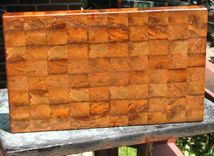 Patchwork Mixed Wood End Grain Chopping Board, Butcher Block, Island 1 small