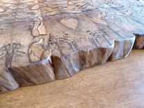 Spalted Sycamore End Grain Chopping Board, Butcher Block, Island 9 small