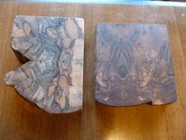 Spalted Sycamore End Grain Chopping Board, Butcher Block, Island 8 small