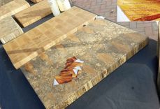 Spalted Sycamore End Grain Chopping Board, Butcher Block, Island 4 small