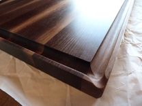 Edge Grain Cutting Board, Carving Board, Food Prep Board, Counter Top 3 small