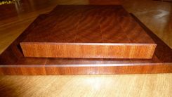 Sapele End Grain Chopping Board, Butcher Block, Island 6 small