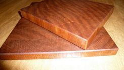 Sapele End Grain Chopping Board, Butcher Block, Island 7 small