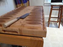 Hickory End Grain Chopping Board, Butcher Block, Island 8 small