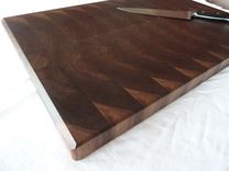 Walnut End Grain Chopping Board, Butcher Block, Island 2 small