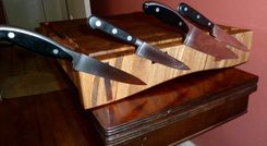 Butcher Block Rare Earth Magnets 3 small