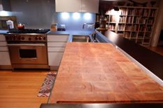 Ambrosia Spalted Maple Butcher Block Island Top 2 small