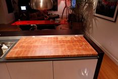 Ambrosia Spalted Maple Butcher Block Island Top 3 small